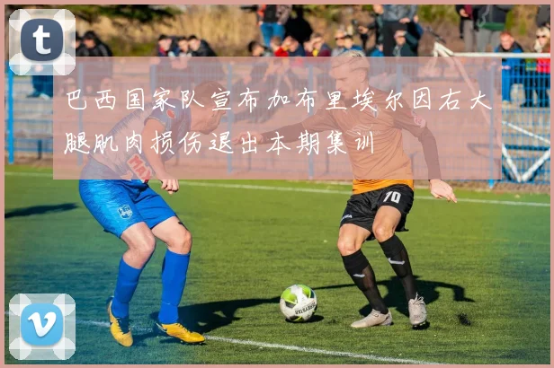 巴西国家队宣布加布里埃尔因右大腿肌肉损伤退出本期集训